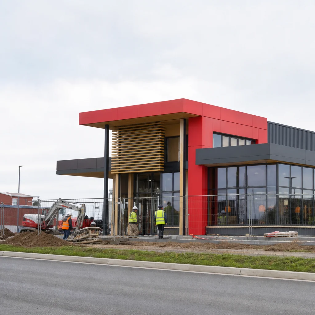 Baustart für neuen McDonald’s in MV setzt auf modernes Restaurantkonzept