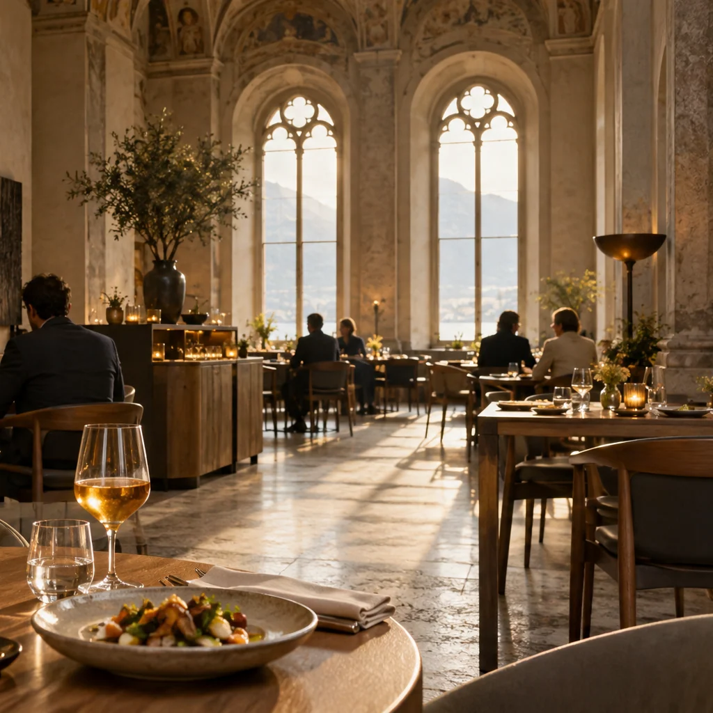 La Vie bringt Lunch und Apéro in eine Schweizer Urnenhalle