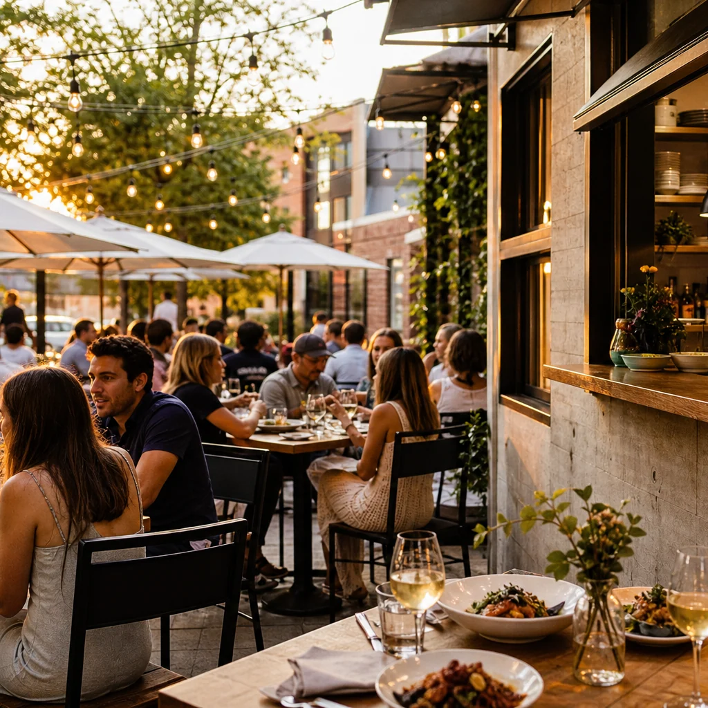 Neue Outdoor-Restaurants setzen in den USA auf mehr als eine Terrasse