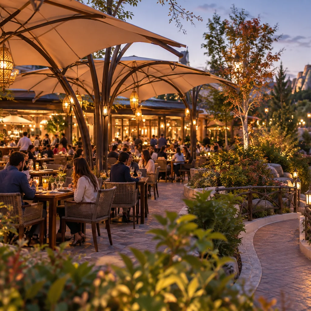 Neues Europa-Park-Restaurant setzt auf ein ungewöhnliches Außenkonzept